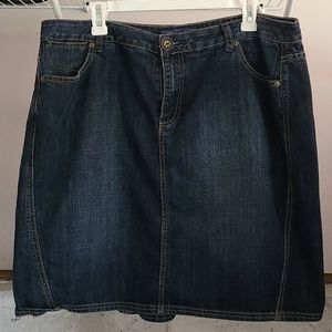 BACCINI jean SKIRT sz 16